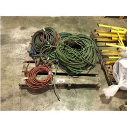 PALLET OF ASSORTED WELDING CABLE & TORCH HOSES