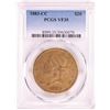 Image 1 : 1883-CC $20 Liberty Head Double Eagle Gold Coin PCGS VF35