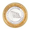 Image 1 : .999 Silver McCarran International Airport $10 Casino Limited Edition Gaming Token