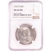Image 1 : 1953-D Franklin Half Dollar Coin NGC MS64FBL