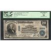 Image 1 : 1902PB $20 Washington, PA CH# 3383 National Currency Note PCGS Very Fine 20 Apparent