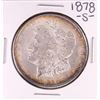 Image 1 : 1878-S $1 Morgan Silver Dollar Coin Nice Toning