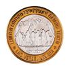 Image 2 : .999 Fine Silver Tropicana Las Vegas $10 Casino Limited Edition Gaming Token