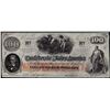 Image 1 : 1863 $100 Confederate States of America Note