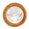 Image 1 : .999 Fine Silver Luxor Las Vegas, Nevada $10 Limited Edition Gaming Token