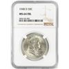 Image 1 : 1948-D Franklin Half Dollar Coin NGC MS64FBL