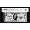 Image 1 : 1929 $10 Citizens NB of Hillsboro, TX CH# 4900 National Note PMG Ch. Uncirculated 64