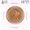 Image 1 : 1893 $10 Liberty Head Eagle Gold Coin