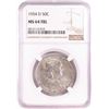 Image 1 : 1954-D Franklin Half Dollar Coin NGC MS64FBL