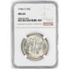 Image 1 : 1946-S Walking Liberty Half Dollar Coin NGC MS65