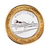 Image 1 : .999 Silver Reno Tahoe International Airport $10 Casino Limited Edition Gaming Token