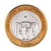 Image 1 : .999 Silver Plaza Hotel and Casino Las Vegas $10 Casino Limited Edition Gaming Token