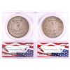 Image 2 : Lot of 1921-S & 1921-D $1 Morgan Silver Dollar Coins ANACS Genuine