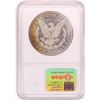 Image 2 : 1887 $1 Morgan Silver Dollar Coin NGC MS65 Nice Toning Old Holder