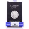 Image 1 : 1878-CC $1 Morgan Silver Dollar Coin GSA Hoard Uncirculated NGC MS63