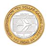 Image 1 : .999 Silver McCarran International Airport $10 Casino Limited Edition Gaming Token