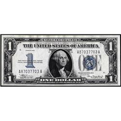 1934 $1 Funnyback Silver Certificate Note