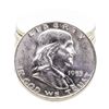 Image 1 : Half Roll of (10) Brilliant Uncirculated 1953-D Franklin Half Dollar Coins