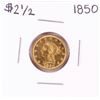 Image 1 : 1850 $2 1/2 Liberty Head Quarter Eagle Gold Coin