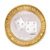 Image 1 : .999 Silver McCarran International Airport Las Vegas, NV $10 Limited Casino Token