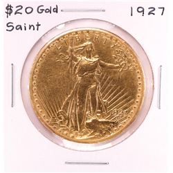 1927 $20 Saint Gaudens Double Eagle Gold Coin