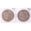 Image 1 : Lot of (2) 1880-O $1 Morgan Silver Dollar Coins