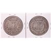 Image 2 : Lot of (2) 1880-O $1 Morgan Silver Dollar Coins