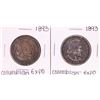 Image 1 : Lot of (2) 1893 Columbian Expo Commemorative Half Dollar Coins
