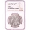 Image 1 : 1890-CC Top 100 VAM-4 Tail Bar $1 Morgan Silver Dollar Coin NGC AU55
