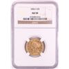 Image 1 : 1856-S $5 Liberty Head Half Eagle Gold Coin NGC AU50