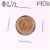 Image 1 : 1906 $2 1/2 Liberty Head Quarter Eagle Gold Coin