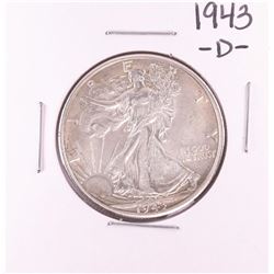 1943-D Walking Liberty Half Dollar Coin