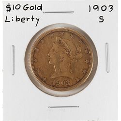 1903-S $10 Liberty Head Eagle Gold Coin