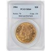 Image 1 : 1904 $20 Liberty Head Double Eagle Gold Coin PCGS MS64