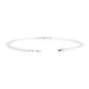 Image 3 : 14KT White Gold 0.75 ctw Diamond Bangle Bracelet