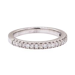 14KT White Gold 0.31 ctw Diamond Band