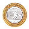 Image 2 : .999 Silver McCarran International Airport $10 Casino Limited Edition Gaming Token