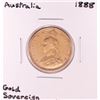 Image 1 : 1888 Australia Sovereign Gold Coin