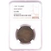 Image 1 : 1787 'Pluribs' New Jersey Colonial Copper Coin NGC G6 BN