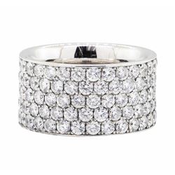 14KT White Gold 5.25 ctw Diamond Eternity Ring