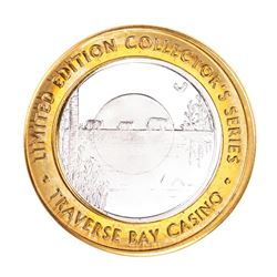 .999 Silver Traverse Bay Casino Peshawbestown, MI $10 Limited Edition Gaming Token