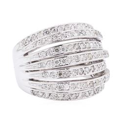 14KT White Gold 1.15 ctw Diamond Ring