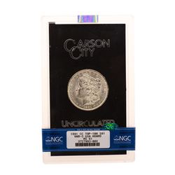 1891-CC Top-100 VAM-3 $1 Morgan Silver Dollar Coin Uncirculated GSA NGC MS61 CAC