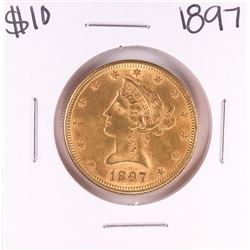 1897 $10 Liberty Head Eagle Gold Coin