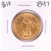 Image 1 : 1897 $10 Liberty Head Eagle Gold Coin