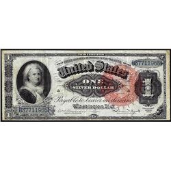 1886 $1 Martha Washington Silver Certificate Note