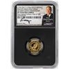 Image 1 : 1792-2017 Half Disme 1/10 oz. Gold Medal NGC PF70 W/Edmund C. Moy Signature