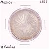 Image 1 : 1877 Mexico 8 Reales Silver Coin