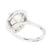 Image 3 : 14KT White Gold 4.82 ctw Moonstone and Diamond Ring