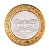 Image 2 : .999 Fine Silver Gold Coast Las Vegas, Nevada $10 Casino Limited Edition Gaming Token